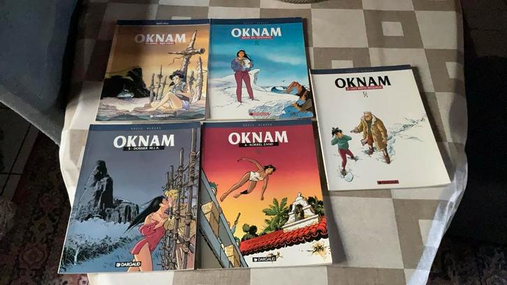 Oknam - lot van 5 strips, Boeken, Stripverhalen, Zo goed als nieuw, Meerdere stripboeken, Ophalen of Verzenden