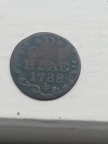 Oude munten Nederland, Duit gelria 1788 beschikbaar voor biedingen