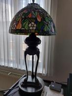 bonzen lamp type tiffany, Huis en Inrichting, Ophalen, Zo goed als nieuw, Glas, Tiffany gelijkaardig