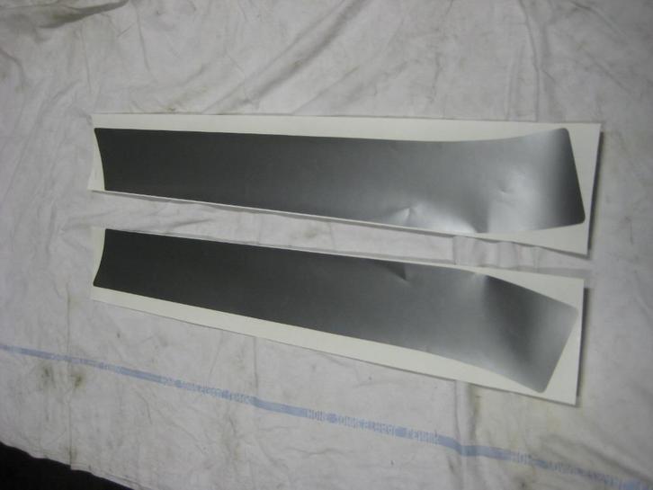 motorkapstrepen - GRIJS- Klassieke Mini, Auto-onderdelen, Carrosserie, Motorkap, Mini, Oldtimer onderdelen, Rover, Universele onderdelen