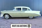 Chevrolet Bel Air 1956 | Route 66 auctions, Auto's, 4 deurs, Chevrolet, Bedrijf, Groen