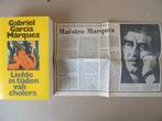 Gabriel Marcía Márquez Liefde in tijden van cholera +knipsel, Ophalen of Verzenden, Zo goed als nieuw, Nederland, Gabriel Marcía Márquez