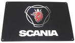 SCANIA - TRUCK : Metalen Bord Logo Scania, Verzenden, Nieuw, Auto's