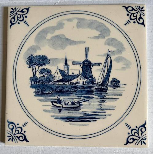 Koninklijke “Blauw Delft” Goedewoagen Holland, Antiek en Kunst, Antiek | Wandborden en Tegels, Verzenden