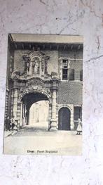 Diest / oude postkaart Poort Begijnhof, Ophalen of Verzenden, Voor 1920, Gelopen, Vlaams-Brabant