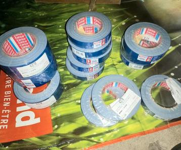 Lot de 14 Scotch collant Tesa bleu, Enlèvement ou Envoi