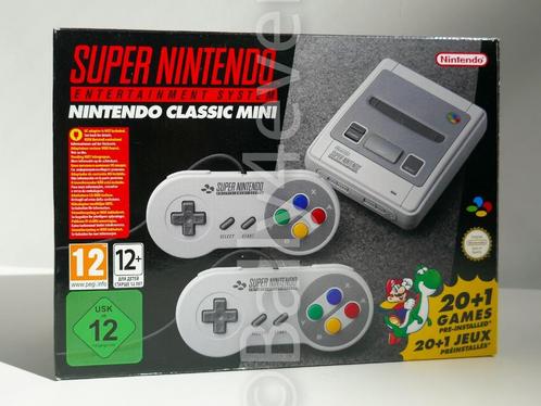 Super Nintendo: Nintendo Classic Mini NEUVE, Games en Spelcomputers, Spelcomputers | Nintendo Super NES, Nieuw, Met 2 controllers