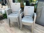 Set van 8 tuinstoelen, Tuin en Terras, Ophalen, Gebruikt, Plastic