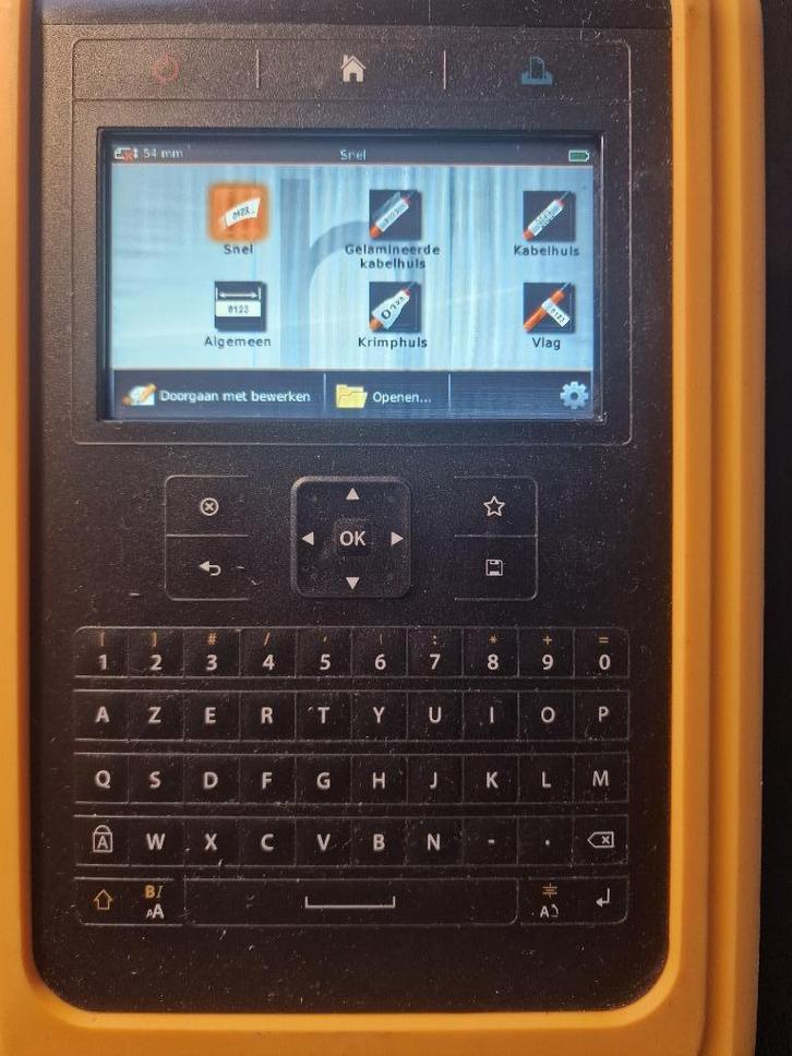 DYMO XTL 300 Label Maker, Computers en Software, Labelprinters, Zo goed als nieuw, Azerty, Tape-label, Ophalen