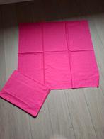 2 taies d'oreiller fushia, Enlèvement ou Envoi, Comme neuf