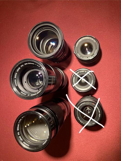 Canon FD lenzen, Audio, Tv en Foto, Foto | Lenzen en Objectieven, Zoom, Ophalen of Verzenden