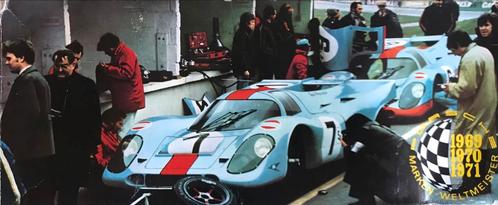Schuco Porsche 917 voiture de course 1:18 oldtimer, Collections, Jouets, Envoi