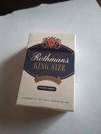 Rothmans King Size geopend sigarettenpakje in goede staat, Verzenden, Gebruikt, Tabaksdoos of Verpakking