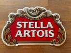 Stella artois blikken reclameplaat, Verzamelen, Ophalen of Verzenden, Gebruikt, Stella Artois