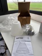 Nouveau : lampe LED IKEA NITTIO Design (E27) - verre fumé, Enlèvement ou Envoi, Neuf, Verre, Strak