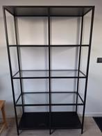 Mooie vitrine kast , metaal en glas, Huis en Inrichting, Ophalen, Zo goed als nieuw