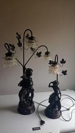 Twee lampadaire copie antiek, Antiek en Kunst, Ophalen of Verzenden