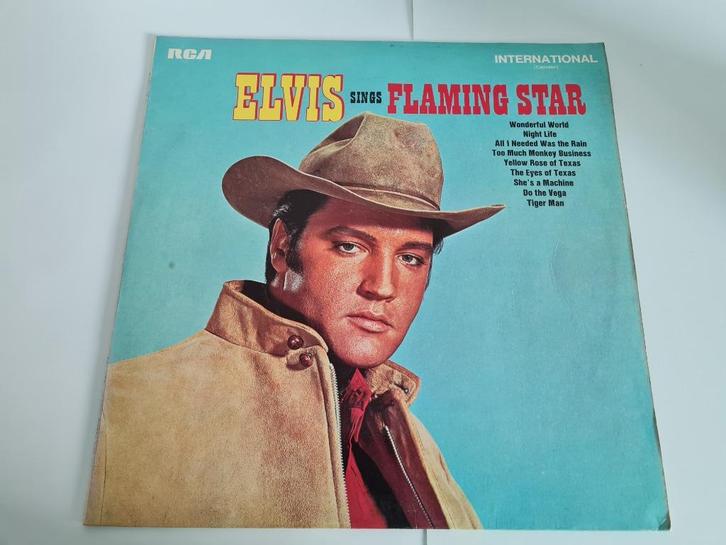 LP - Elvis sings 'Flaming Star', Cd's en Dvd's, Vinyl | Rock, Ophalen of Verzenden