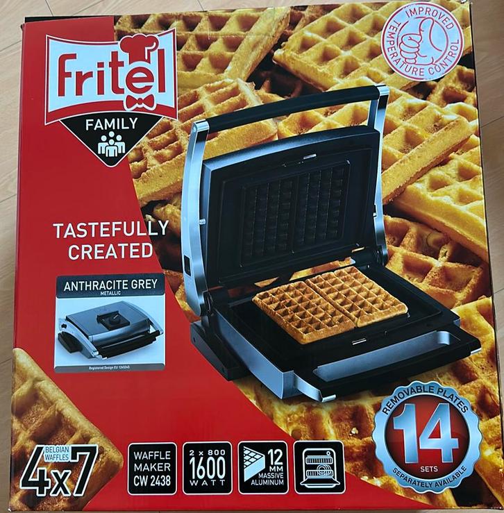 Fritel CW 2438, Elektronische apparatuur, Wafelijzers, Nieuw, Ophalen