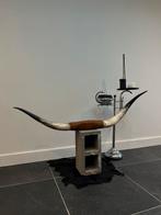 Decoratieve longhorn runderhoorns – vintage / western stijl, Maison & Meubles, Enlèvement, Comme neuf