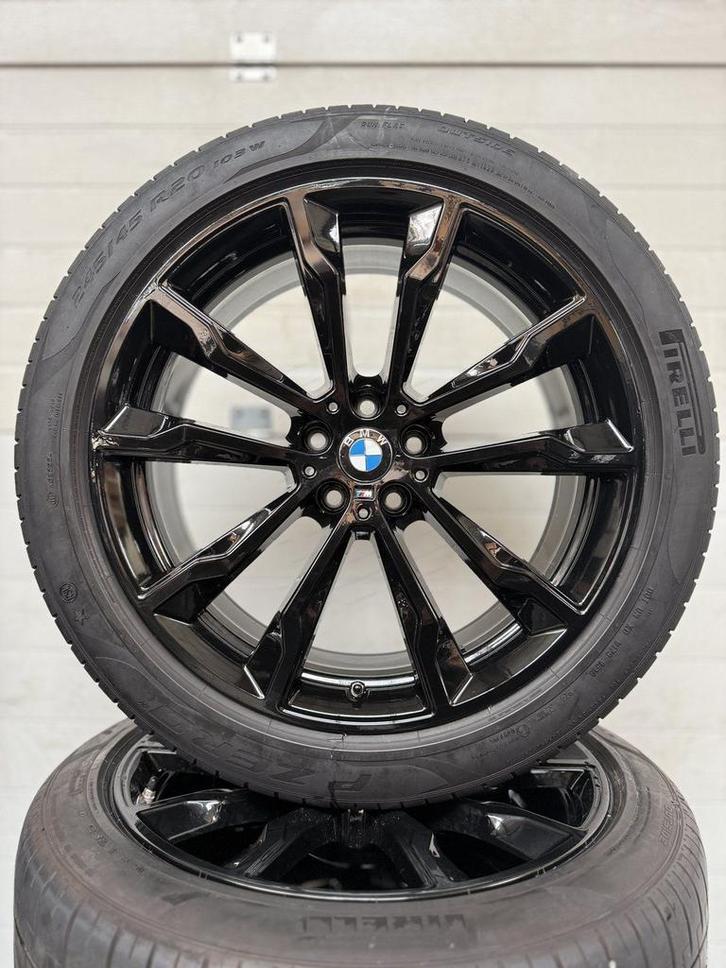 DEMO 20’’ bmw X3 G01  X4 G02 IX3 G08 VELGEN ZOMERBANDEN TPMS, Auto-onderdelen, Banden en Velgen, Banden en Velgen, Zomerbanden