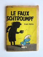 Mini-récit Spirou 68 : Le faux Schtroumpf (Peyo 1961), Gelezen, Peyo, Eén stripboek, Ophalen of Verzenden