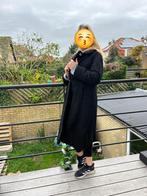 Zwarte bontmantel, Zwart, Ophalen of Verzenden, Gedragen, ANDERE