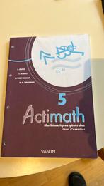Actimath 5 de van in livret exercices, Livres, Enlèvement ou Envoi, Neuf