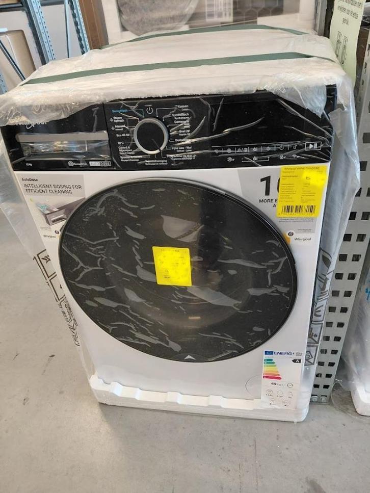 Wasmachine Whirlpool, Elektronische apparatuur, Wasmachines, Nieuw, 1200 tot 1600 toeren, Energieklasse A of zuiniger, Ophalen