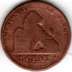 Belgique : 2 Centimes 1870 Morin 207 Ref 14924, Timbres & Monnaies, Monnaies | Belgique, Bronze, Enlèvement ou Envoi, Monnaie en vrac