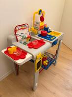 Sint-idee: speelgoedkeukentje met eetstoel voor pop, Kinderen en Baby's, Ophalen, Zo goed als nieuw