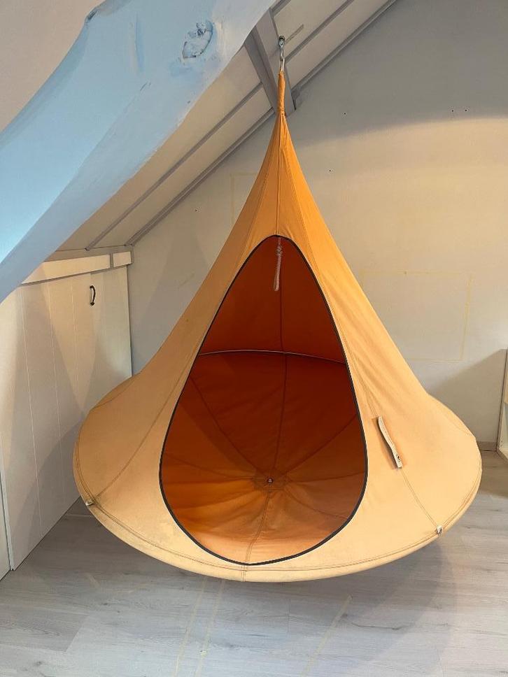 Cacoon Double hangnest of nestschommel, Kinderen en Baby's, Speelgoed | Buiten | Speeltoestellen, Zo goed als nieuw, Ophalen