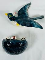 Décoration céramique design vintage hirondelle Swallownest, Enlèvement ou Envoi, Maison et Meubles