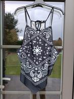 Top met riem en print van Shein, Ophalen of Verzenden, Gedragen, Wit