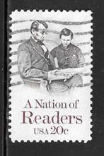 USA - Afgestempeld - Lot nr. 889 - A Nation Of Readers, Postzegels en Munten, Postzegels | Amerika, Verzenden, Noord-Amerika, Gestempeld