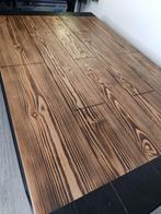 Table de salon en bois massif, 100 à 150 cm, Rectangulaire, Autres essences de bois, 50 à 100 cm