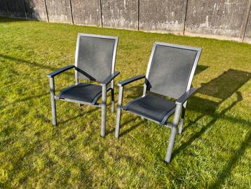 2 Tuinstoelen Alu - Royal Patio beschikbaar voor biedingen