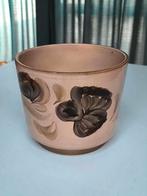Vintage aardewerken bloempot/cache pot, Ophalen of Verzenden