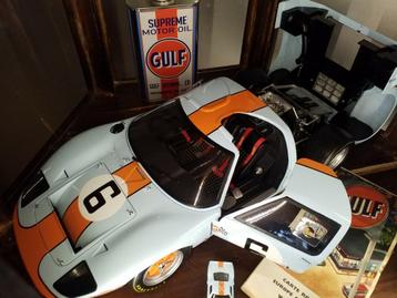 Ford gt40 gulf altaya 1/8, Enlèvement, Comme neuf