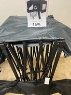 TONNELLE 3M X 3M PLIABLE AVEC STRUCTURE NOIR - 4 FACADES, Tuin en Terras, Partytenten, Opvouwbaar, Nieuw, Paviljoen, 2 meter of meer