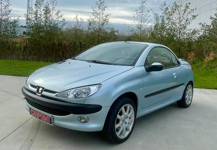 PEUGEOT 206CC MET 120000KM, Auto's, Peugeot, Bedrijf, Te koop, ABS, Airbags, Centrale vergrendeling, Elektrische buitenspiegels