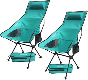 Campingstoelen Opvouwbaar Set van 2-Vouwstoel-lichtgewicht beschikbaar voor biedingen