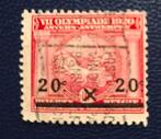 Postzegel België OBP 185, Postzegels en Munten, Ophalen of Verzenden, Gestempeld, Sport, Gestempeld