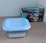 Nieuw: Set 3 glazen voorraaddozen met deksel, Enlèvement ou Envoi, Neuf, Récipient(s)