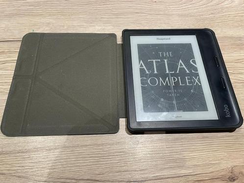 Kobo libra 2 met hoesje, Computers en Software, E-readers, Gebruikt, 7 inch, 16 GB of meer, Touchscreen, Ophalen