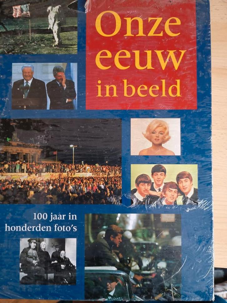 Onze eeuw in beeld ,100 jaar in 100 foto's, Boeken, Geschiedenis | Wereld, Nieuw, Ophalen of Verzenden