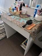 Make up tafel, wit van Ikea, Huis en Inrichting, Ophalen, Gebruikt