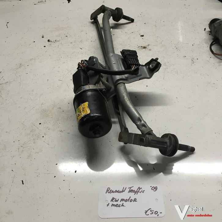 Renault Traffic 2009 2.0 diesel   Ruitenwissermotor met mech, Auto-onderdelen, Ruiten en Toebehoren, Gebruikt, Ophalen of Verzenden