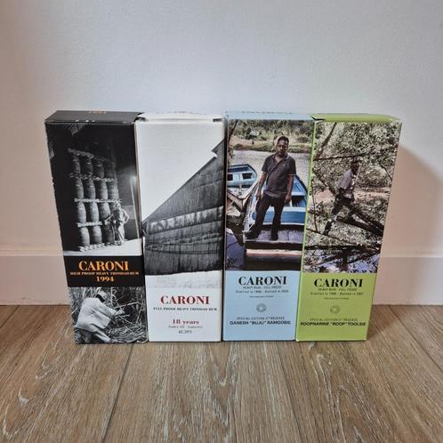 Lot Caroni Rhum Trinidad 1994 18 werknemers Buju Roop, Verzamelen, Wijnen, Nieuw, Overige typen, Overige gebieden, Vol, Verzenden