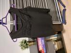Zwart topje , kanten boord bovenaan, Vêtements | Femmes, Tops, Enlèvement, Comme neuf, Taille 38/40 (M), Noir